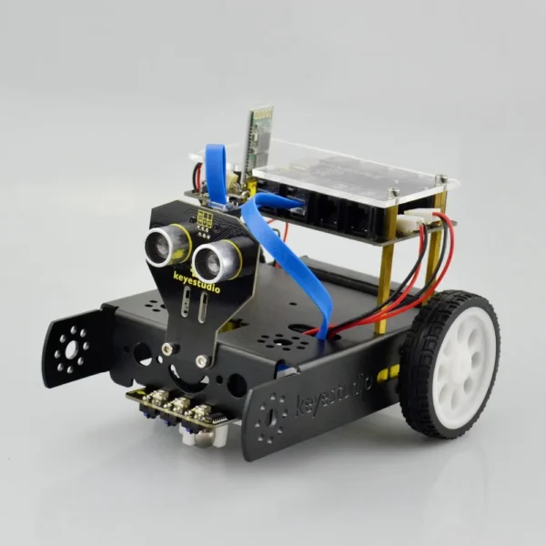 KEYBOT Programmable Education Robot Car Kit + User Manual For Arduino Graphical Programming