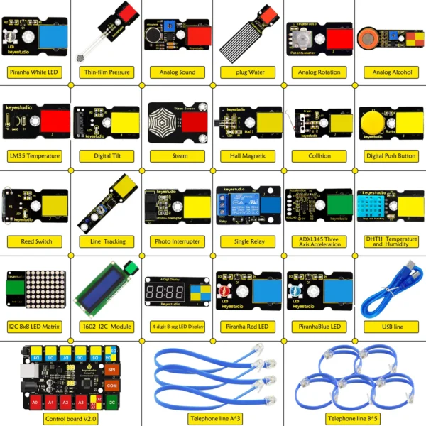 EASY PLUG Super Starter Kit For Arduino STEM EDU