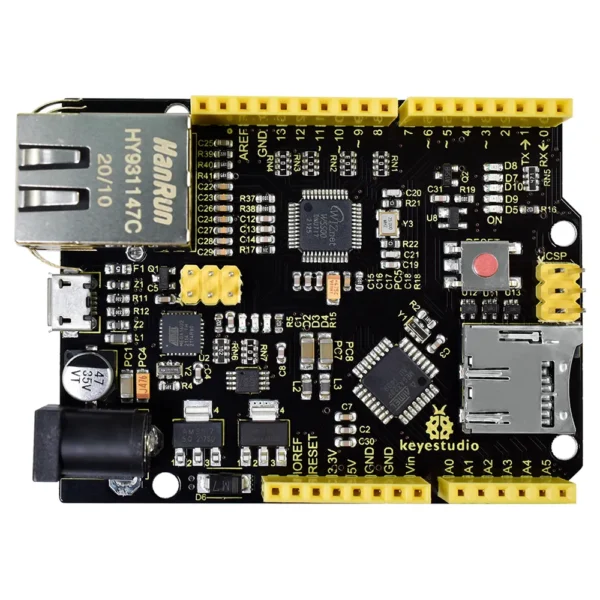 W5500 ETHERNET DEVELOPMENT BOARD For Arduino DIY Project (WITHOUT POE)